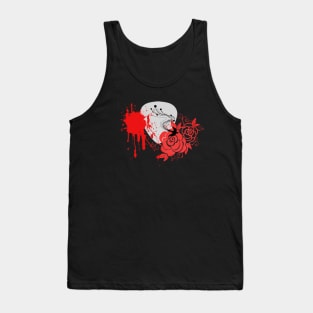 Pick, swallow, blood & rose Tank Top